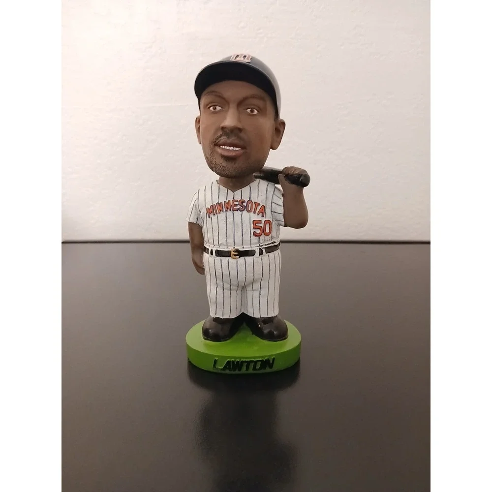 2000 MATT LAWTON Minnesota Twins Bobblehead in Box Stadium‎ #98B5